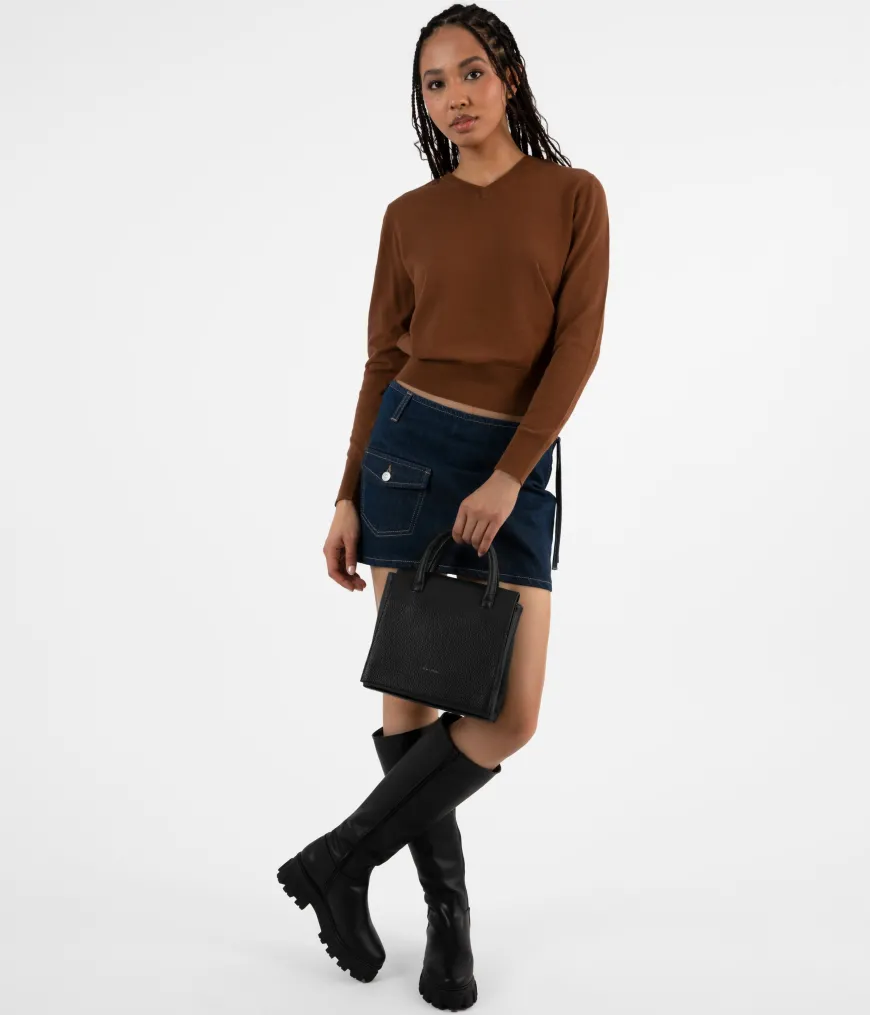 ADELSM Small Vegan Satchel - Purity