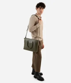 ALBAN Vegan Briefcase - Vintage