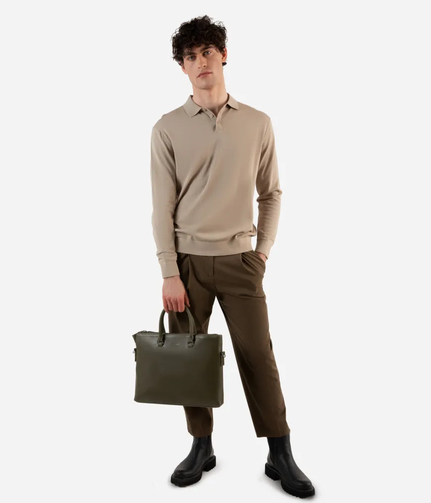 ALBAN Vegan Briefcase - Vintage