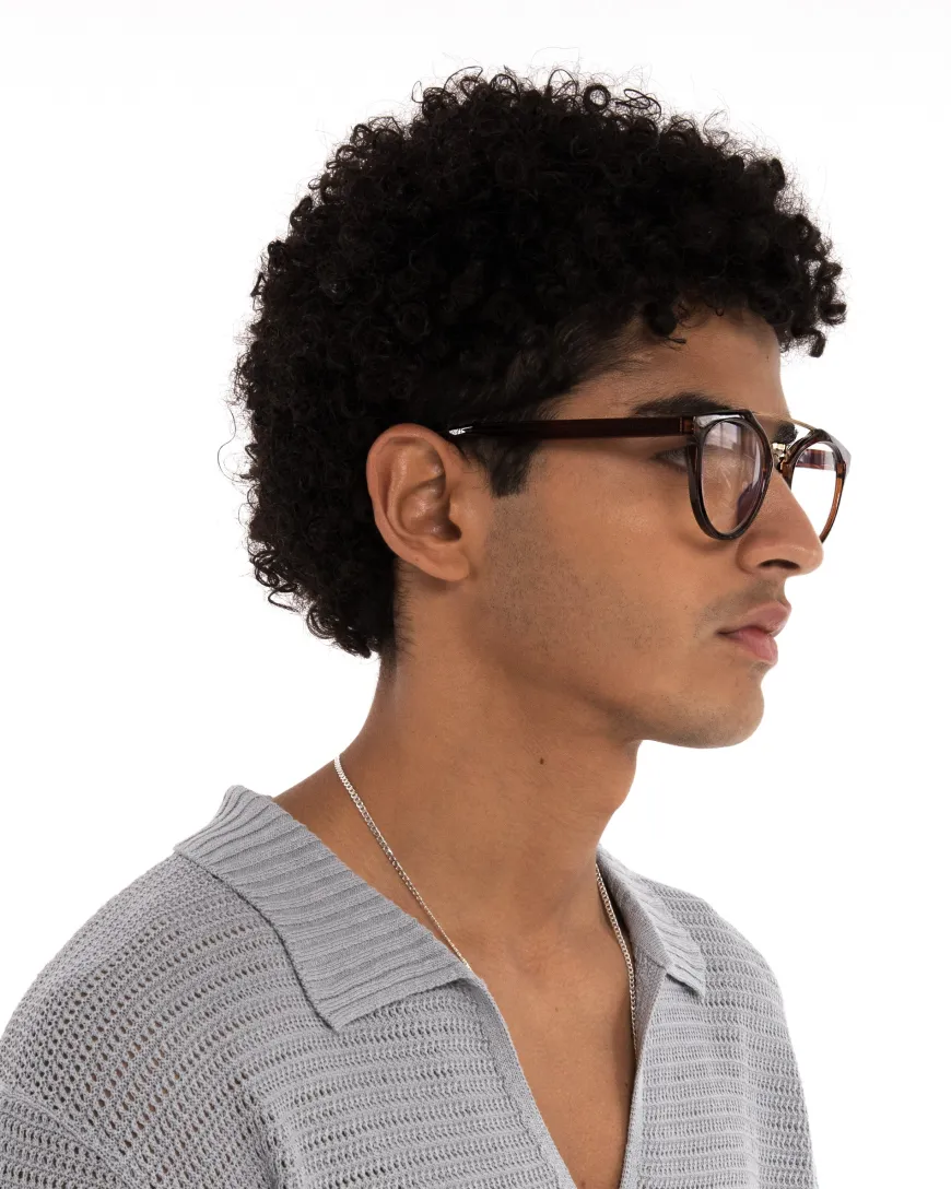 ALDIE-3 Recycled Round Reading Glasses