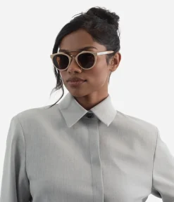 ALDIE-2 Round Recycled Sunglasses