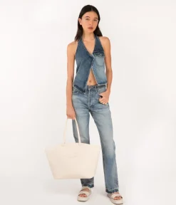 ALLIE Large Vegan Tote Bag - Arbor