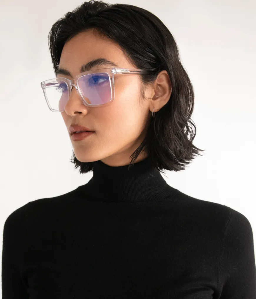 AMINE-3 Recycled Square Reading Glasses