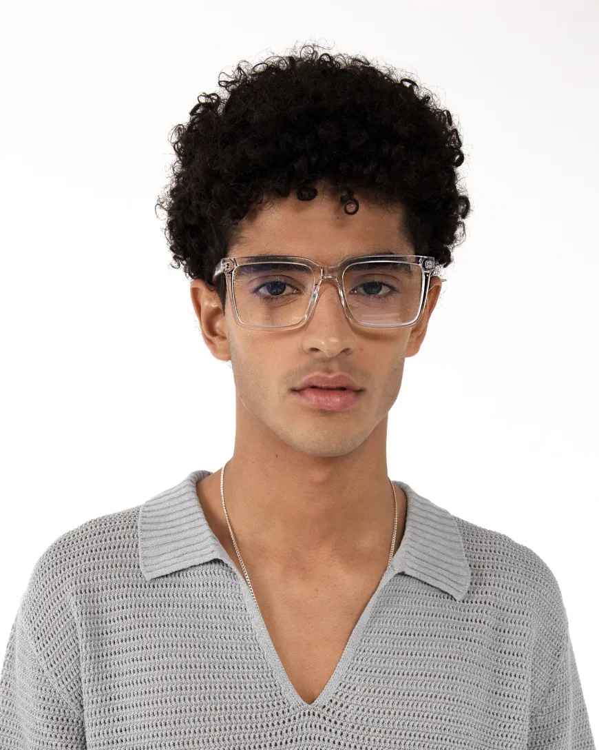 AMINE-3 Recycled Square Reading Glasses