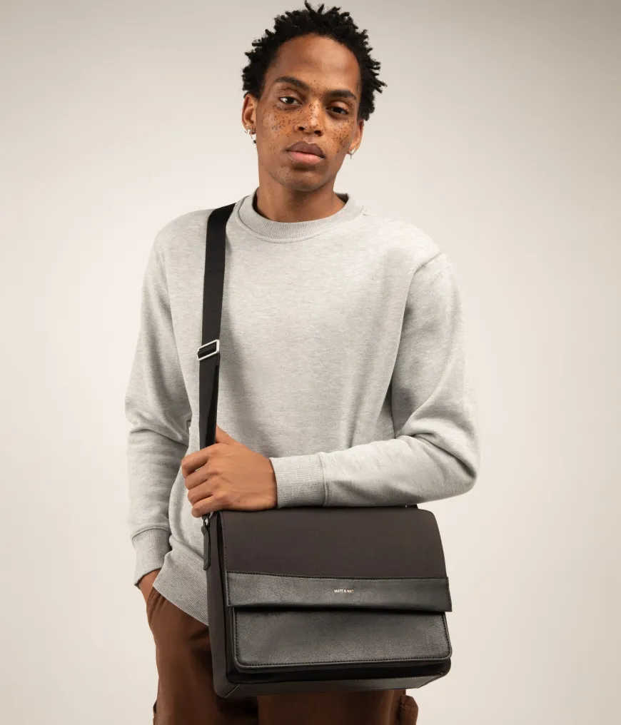 ANTON Vegan Messenger Bag - Canvas