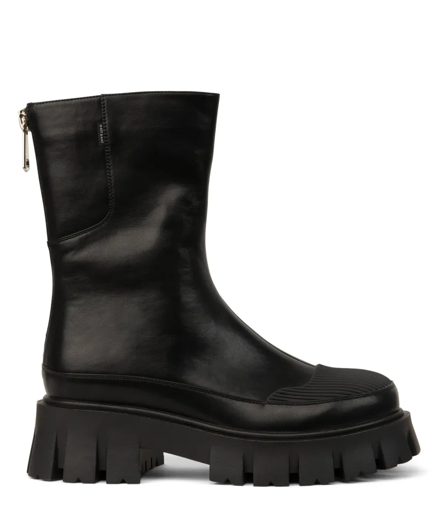 AVIKA Women's Vegan Chunky Chelsea Boots