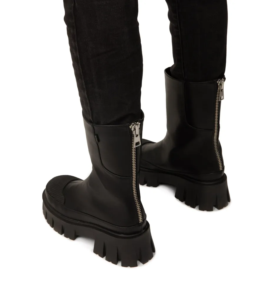 AVIKA Women's Vegan Chunky Chelsea Boots