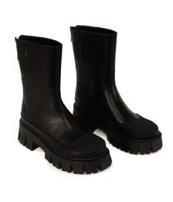 AVIKA Women's Vegan Chunky Chelsea Boots