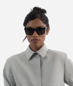 BIDLE-2 Recycled Rectangle Sunglasses