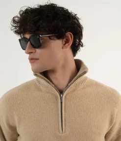 BIDLE-2 Recycled Rectangle Sunglasses