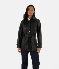 BRIA Women’s Vegan Leather Jacket