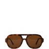 CHOI-2 Recycled Aviator Sunglasses