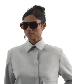 CHOI-2 Recycled Aviator Sunglasses