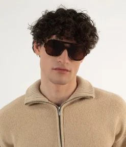 CHOI-2 Recycled Aviator Sunglasses