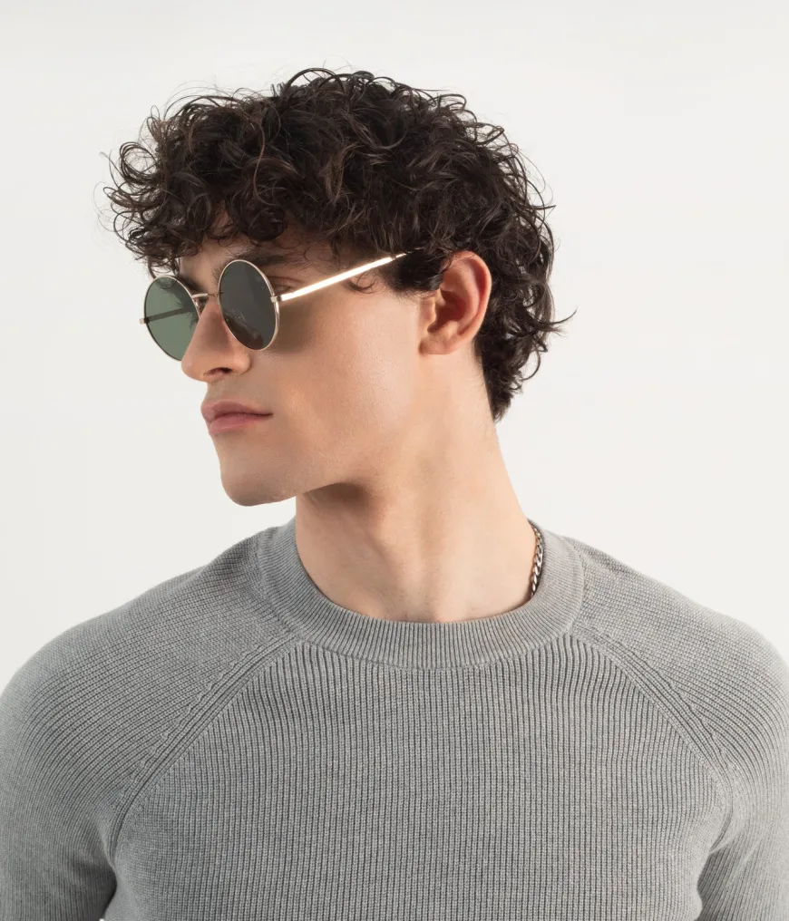 COLE Round Metal Sunglasses