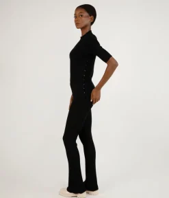 COLETTE Women's Bamboo Ribbed Pants