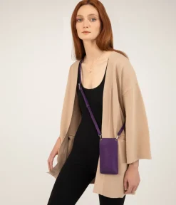 CUE Vegan Crossbody Phone Bag - Purity