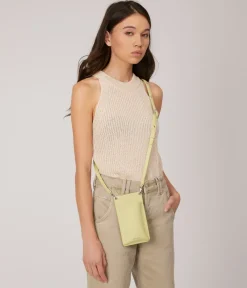CUE Vegan Crossbody Phone Bag - Purity