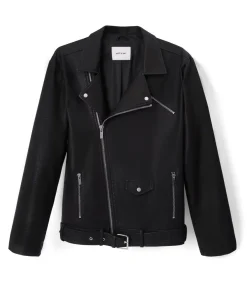 DALEX Men's Vegan Motorcycle Jacket