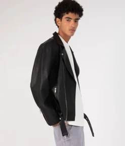 DALEX Men's Vegan Motorcycle Jacket