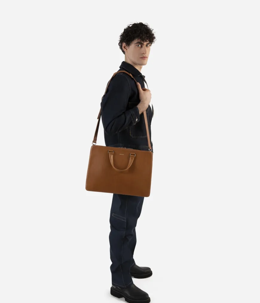 DAVID Vegan Briefcase - Vintage