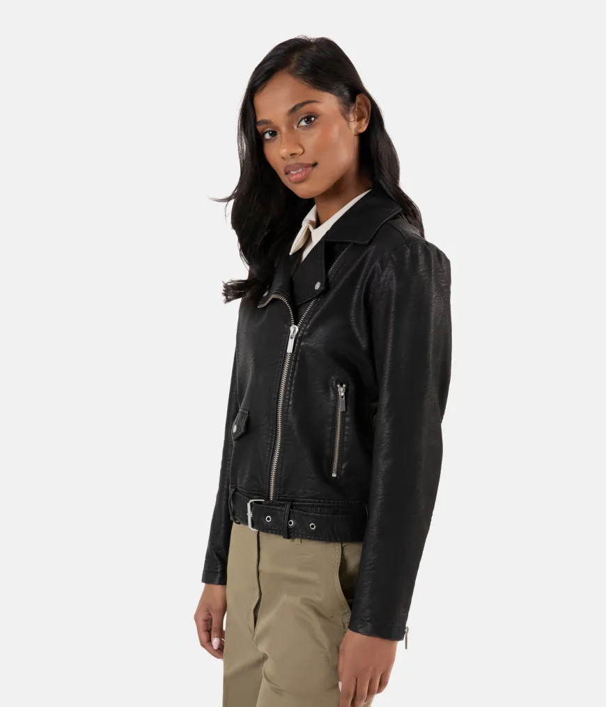 DRADEN Vegan Leather Jacket
