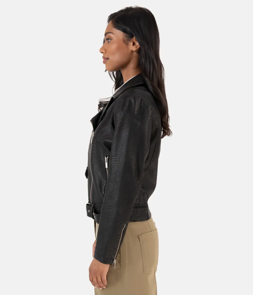 DRADEN Vegan Leather Jacket