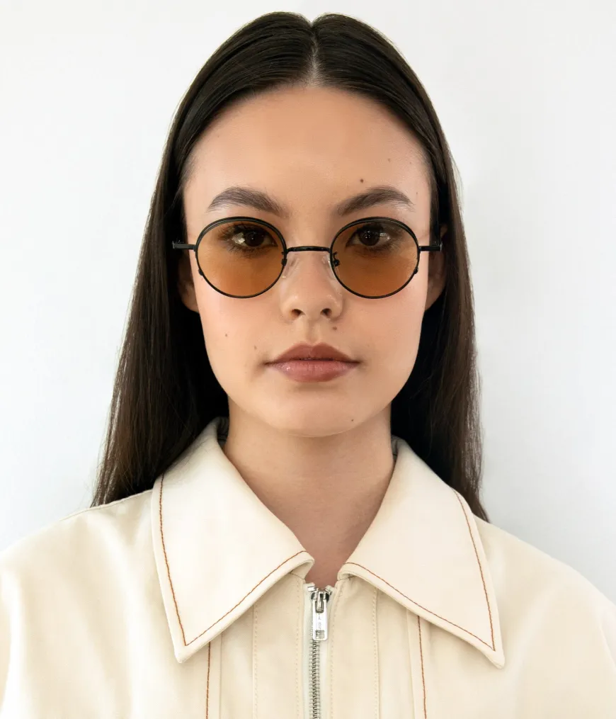 EDDON Small Round Sunglasses