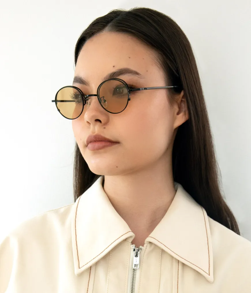 EDDON Small Round Sunglasses