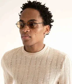 EDDON Small Round Sunglasses