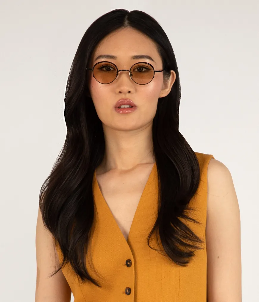 EDDON Small Round Sunglasses