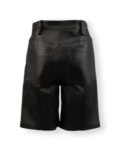 EDIE Women's High-Waisted Vegan Shorts