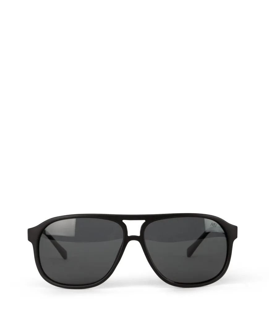 ELLIS-2 Recycled Brown Aviator Sunglasses