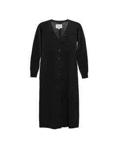 FRANEK Long sleeve button front longline cardigan
