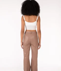 GWEN Women's High-Waisted Vegan Pants
