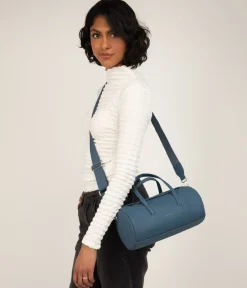 INES Vegan Barrel Bag - Purity