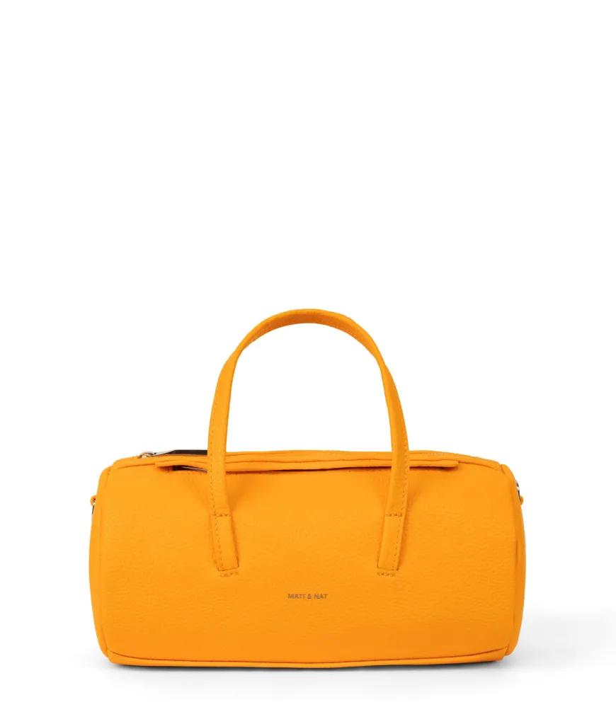 INES Vegan Barrel Bag - Purity