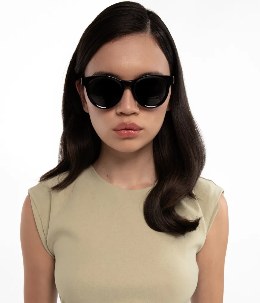 JAZI-2 Recycled Round Sunglasses