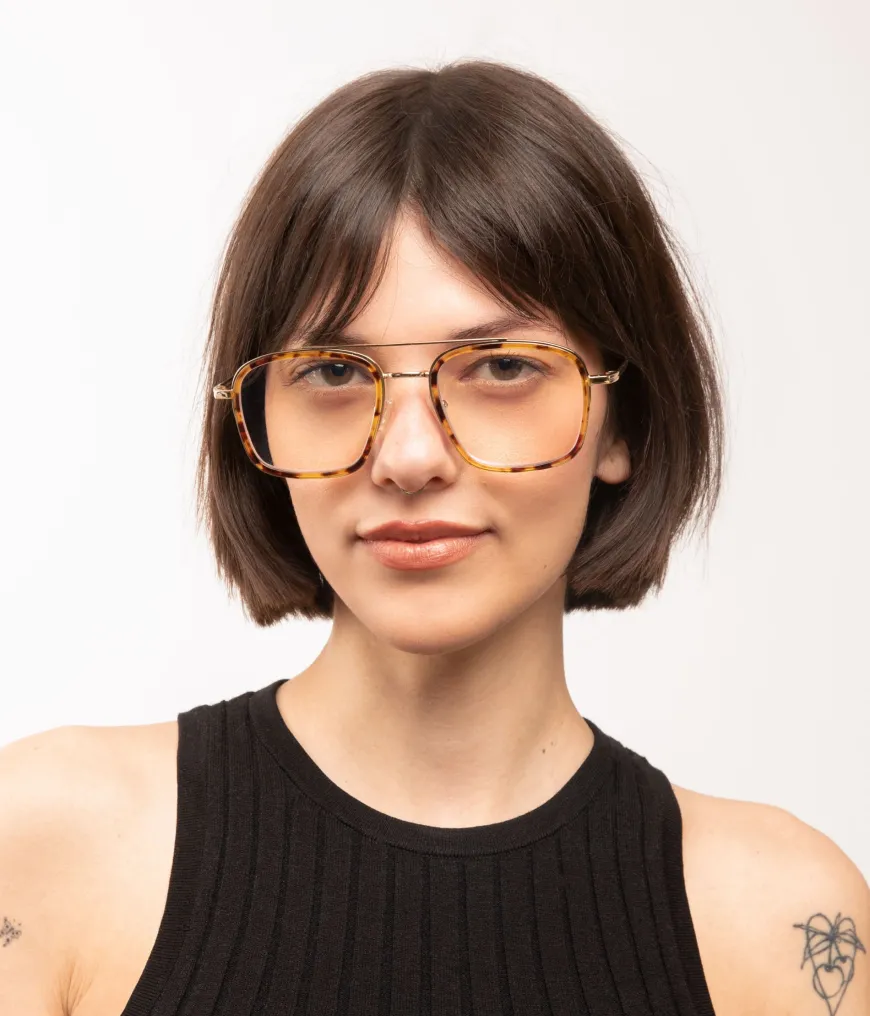 KAITO-3 Recycled Aviator Reading Glasses