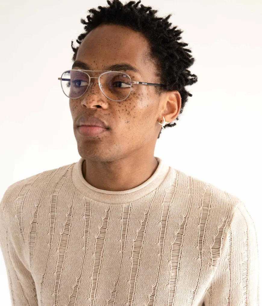 KIKKO-3 Recycled Aviator Reading Glasses
