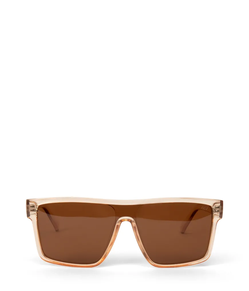 MAEVE-2 Recycled Beige Retro Squared Sunglasses