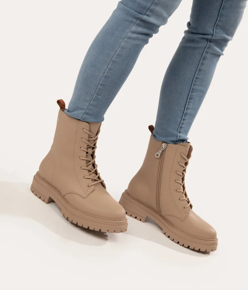 MAREE Women's Vegan Combat Boots