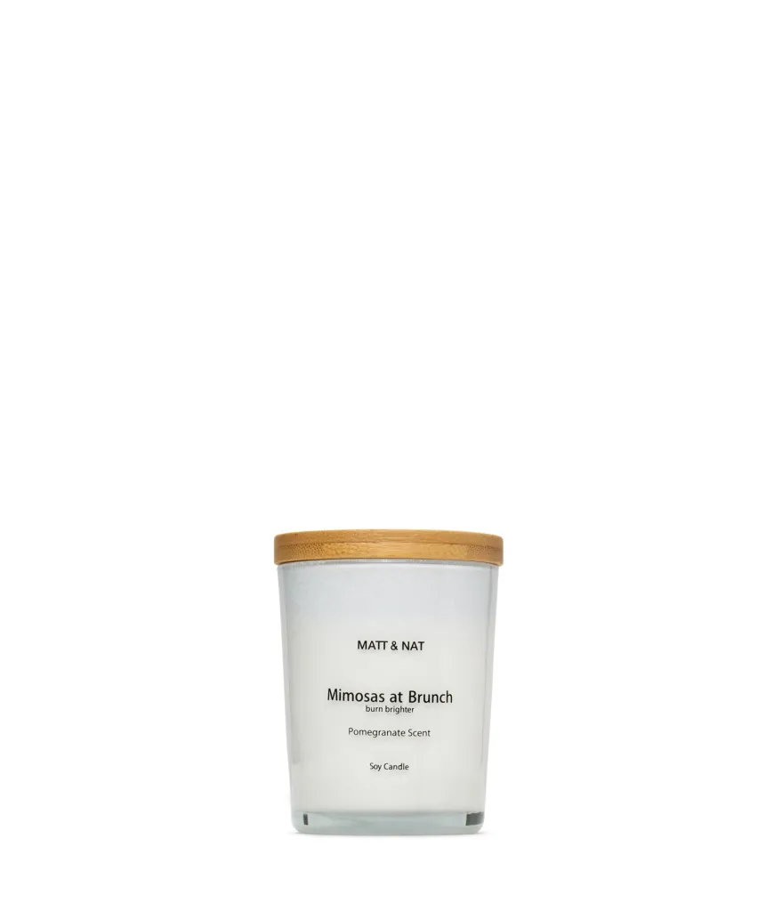 Mimosas At Brunch Mini Soy Candle