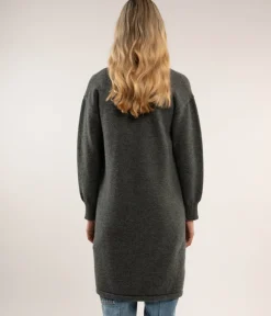 NESS Knee-Length Cardigan