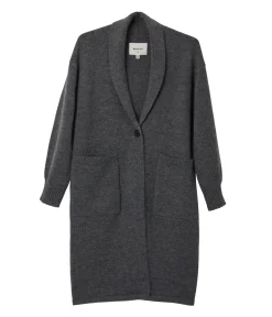NESS Knee-Length Cardigan