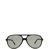 ORIE Black Aviator Sunglasses