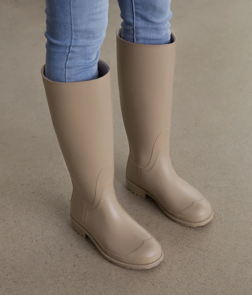 OTOKI Women's Tall Vegan Rain Boots
