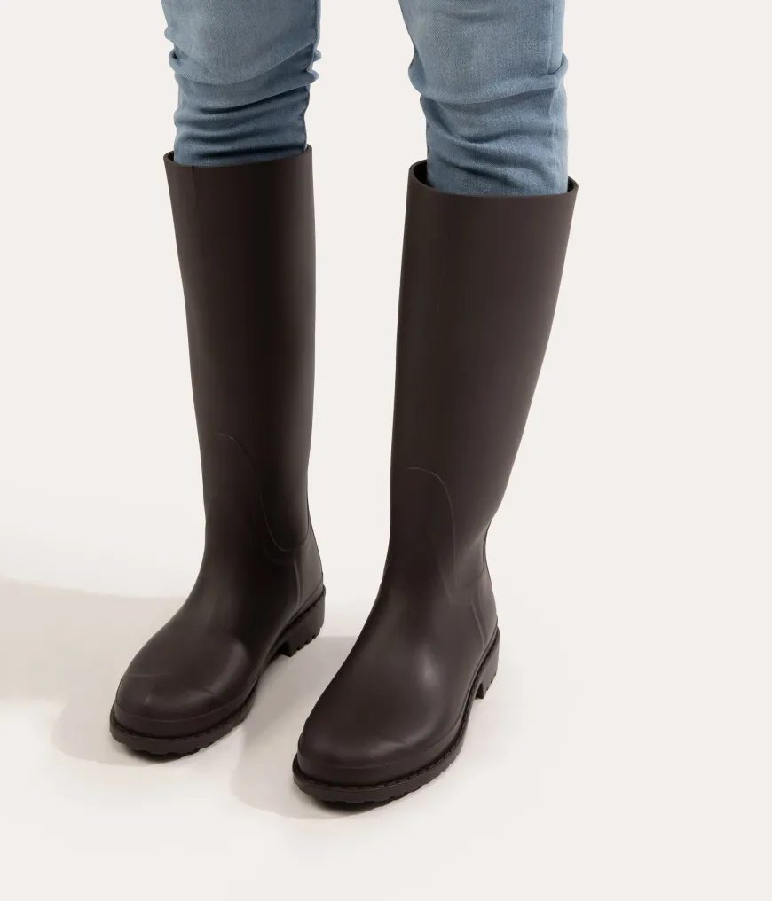OTOKI Women's Tall Vegan Rain Boots