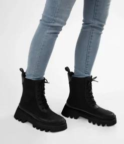 OVI Women's Vegan Lace-Up Boots
