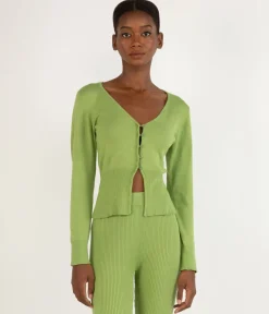 PAULINA Women's Bamboo V-neck Cardigan